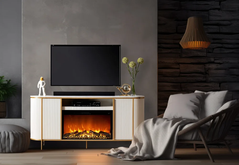 realistic looking electric fireplace