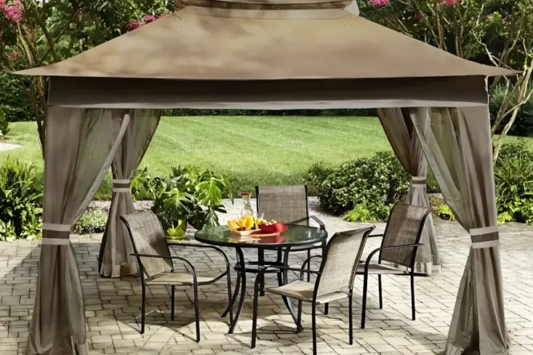 best luxury pop up gazebo with sides