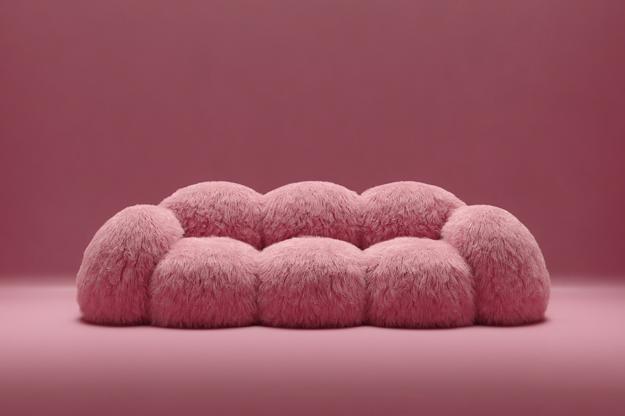 kids pink sofa