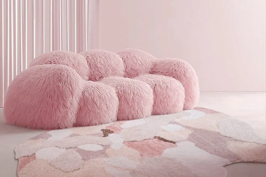 soft plush sofa