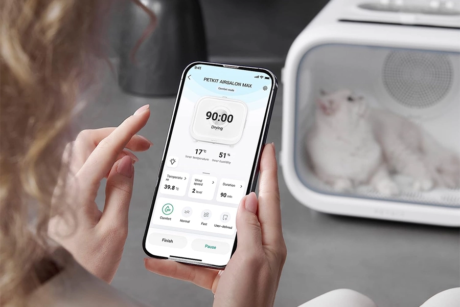 automatic pet dryer box